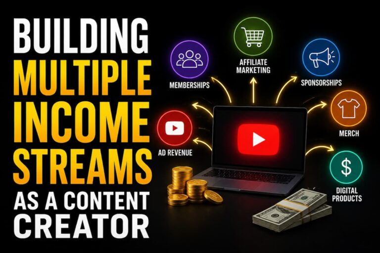 Building Multiple Income Streams as a Content Creator
