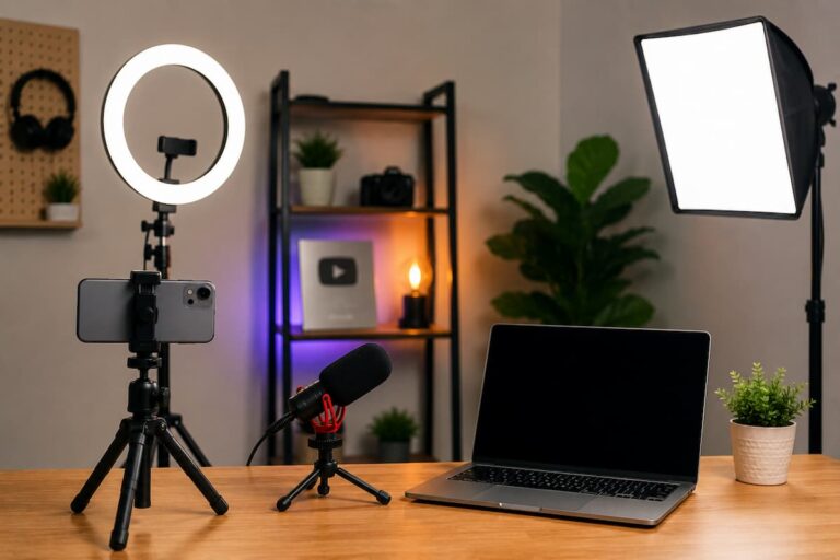 Creating a Budget-Friendly Setup for Content Creation