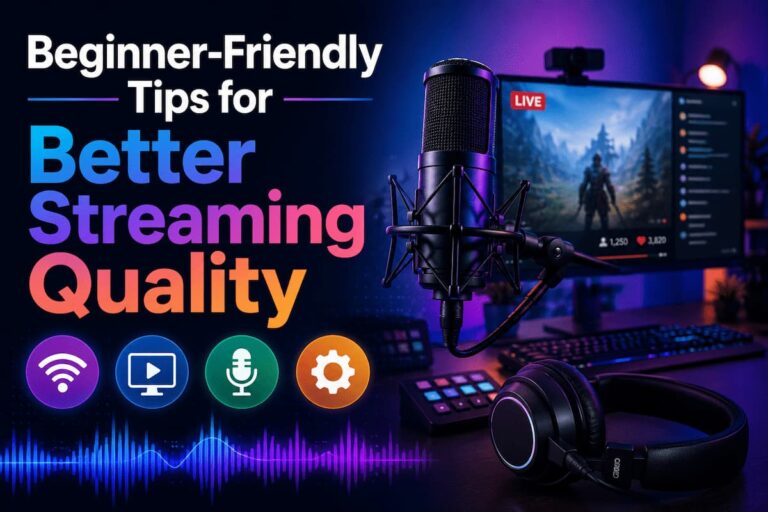 Beginner-Friendly Tips for Better Streaming Quality
