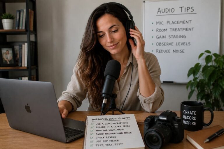 How to Improve Audio Quality During Production
