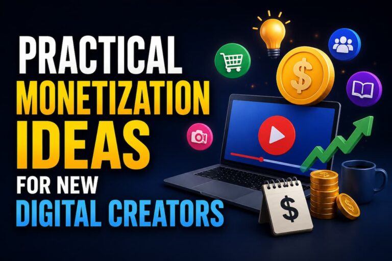 Practical Monetization Ideas for New Digital Creators